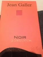 Mängden socker i Noir d exception