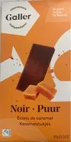 Mängden socker i Noir Puur éclats caramel