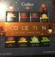 Mängden socker i Collection mini-tablettes