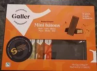 Mängden socker i Assortiment mini bâtons