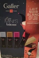 Mängden socker i Les Mini's bâtons