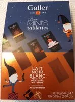 Mängden socker i Les mini's tablettes