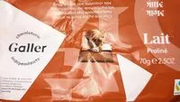 Mängden socker i Lait praliné