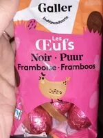 Mängden socker i Les œufs noir framboise