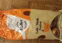 Mängden socker i Oeufs GALLER Lait Praliné