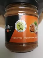 Mängden socker i Galler noisettes