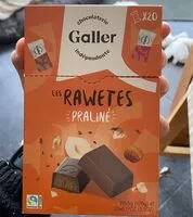 Mängden socker i Les rawetes praliné