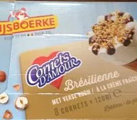 Mängden socker i Cornets d'Amour