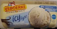 Mängden socker i Icy light glace vanille