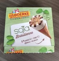 Mängden socker i Soja Brésilienne cornets