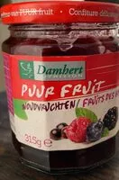 Mängden socker i Puur fruit/woudvruchten