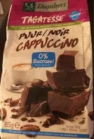 Mängden socker i Damhert Chocoladetablet Cappuccino Suikervrij
