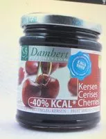 Mängden socker i Confiture de cerises