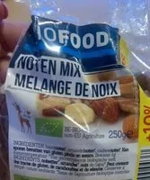 Mängden socker i Melange de noix
