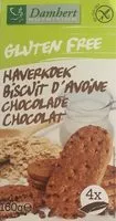 Mängden socker i Biscuit d'avoine chocolat