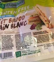 Mängden socker i Pain blanc gluten free
