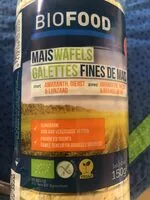 Mängden socker i Damhert Biofood Maiswafels