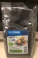 Mängden socker i Riz noir