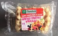 Mängden socker i Gaufres vanille