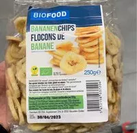 Mängden socker i Flocons de bananes
