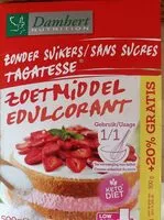 Mängden socker i Tagatesse