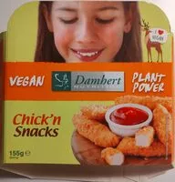 Mängden socker i Chick'n Snacks