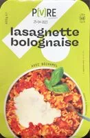 Mängden socker i Lasagnette bolognaises