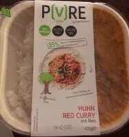 Mängden socker i Huhn red curry