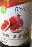 Mängden socker i Jus De Grenade Bio - 500 ML - Biotona