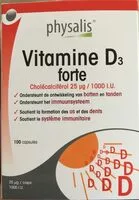 Mängden socker i Vitamine D3 forte