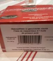 Mängden socker i Filet de maquereaux