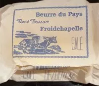 Mängden socker i Beurre du pays