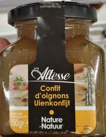 Mängden socker i Confiture nature d'altesse