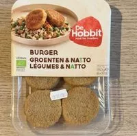 Mängden socker i Burger légumes et natto