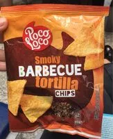 Mängden socker i Smoky barbecue tortilla chips