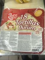 Mängden socker i 1.20KG 18 Tortillas 25CM Poco Loco