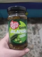 Mängden socker i Green Jalapens, Hot