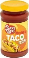 Mängden socker i Poco Loco Medium Taco Sauce