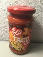 Mängden socker i Mexican Taco Topping Sauce