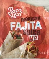 Mängden socker i Mexican fajita spice mix