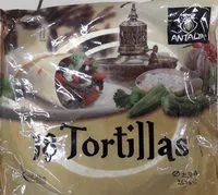 Mängden socker i Tortillas