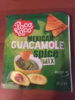 Mängden socker i Mexican guacamole spice mix