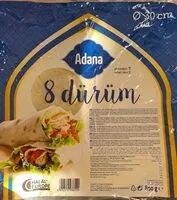 Mängden socker i Dürüm