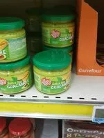 Mängden socker i Salsa dip guacamole