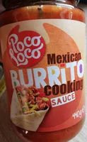Mängden socker i Poco Loco Mexican Burrito Cooking Sauce