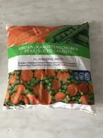 Mängden socker i Erbsen und Möhren (tiefgefroren)