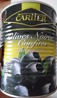 Mängden socker i Olives noires confites dénoyautées