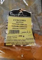 Mängden socker i Curcuma moulu