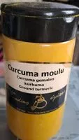 Mängden socker i Curcuma moulu