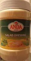 Mängden socker i Sauces - salad dressing